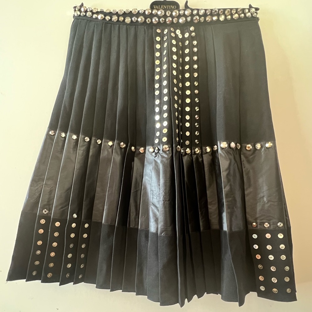 balenciaga black runway skirt SILK never worn bought in Paris at a fashion show